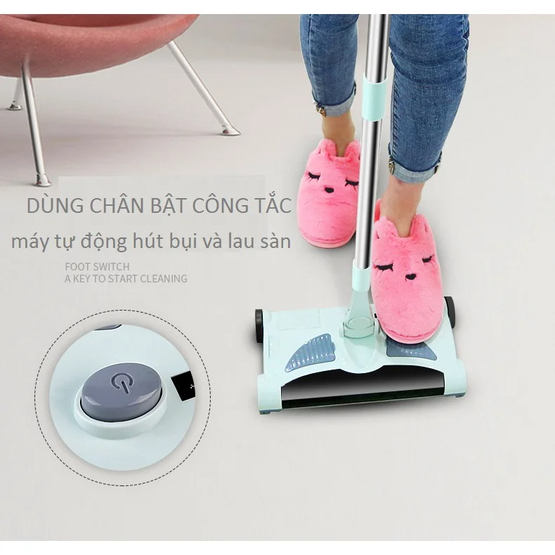 Chổi Điện Lau Hút Bụi Walter Sweeper