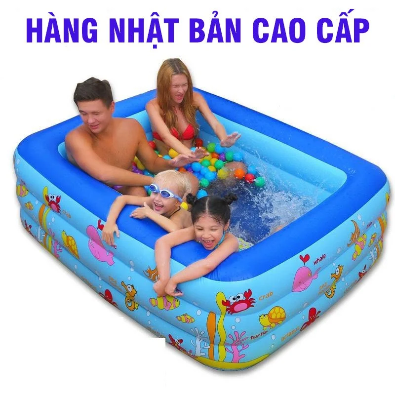 Bể Bơi Phao Bơi Cho Bé Cao Cấp Nhật Bản