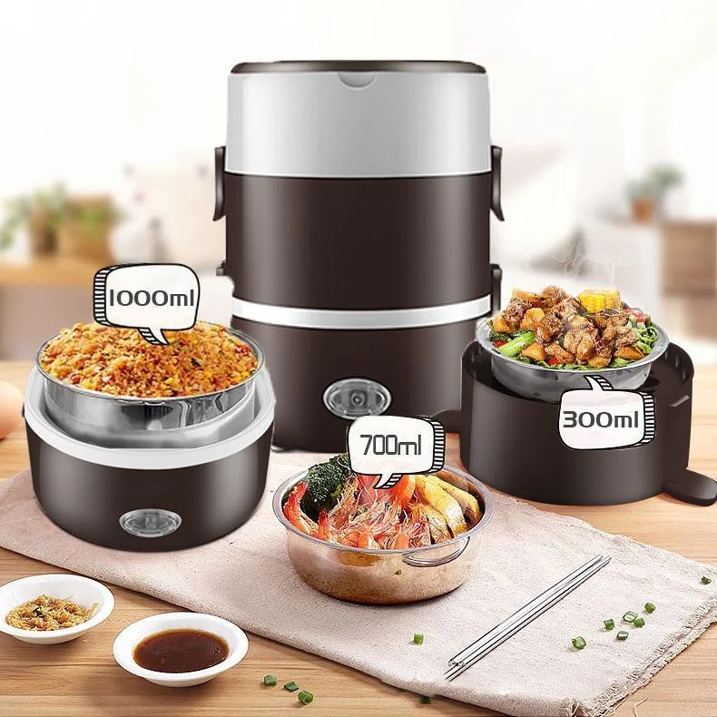 Hộp Cơm Giữ Nhiệt 3 Tầng Cắm Điện