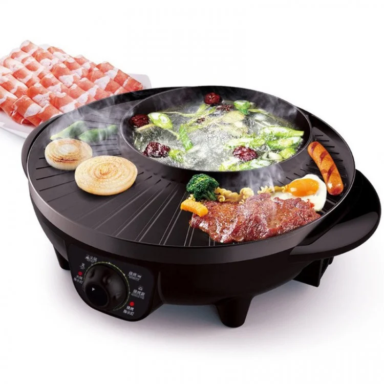 Bếp Lẩu Nướng Đa Năng 2 In 1 Cao Cấp