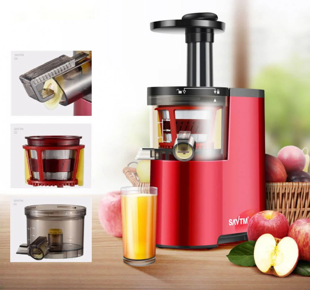 Máy Ép Chậm Hoa Quả SAVTM JE-07 