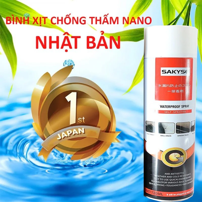 Top 5 Bình Xịt Chống Thấm Tốt Nhất Năm 2023