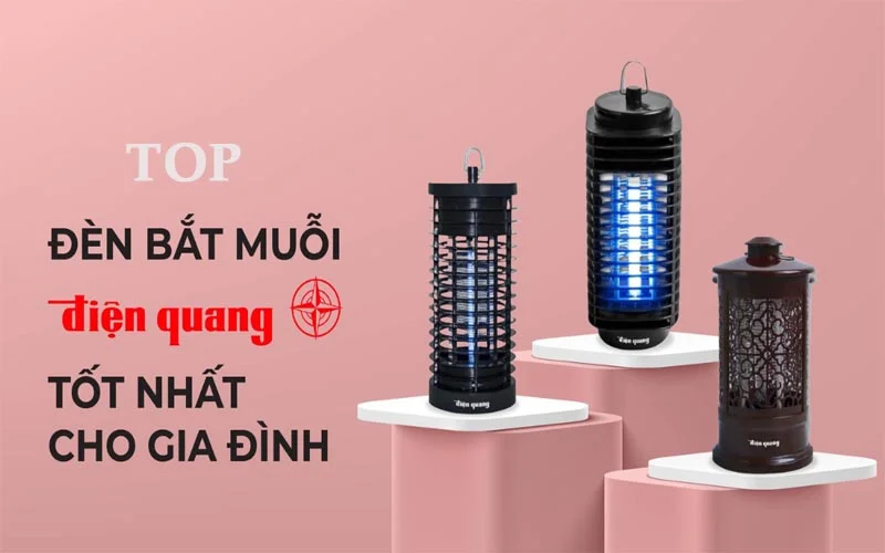 Top 5 Đèn Bắt Muỗi Hiệu Quả Nhất Năm 2023