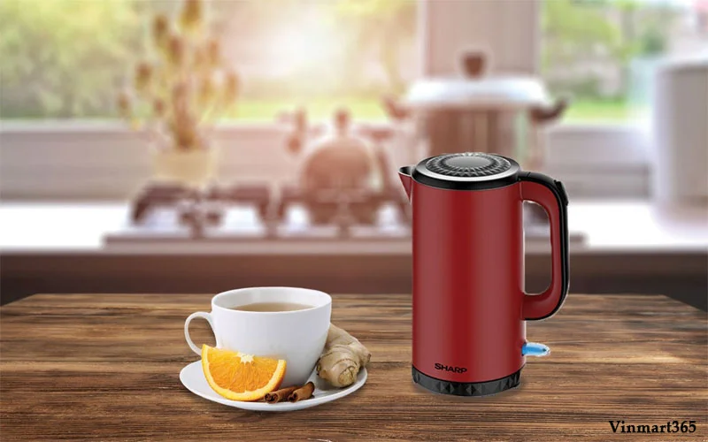 Bình Đun Siêu Tốc Sharp Chính Hãng Nhật Bản