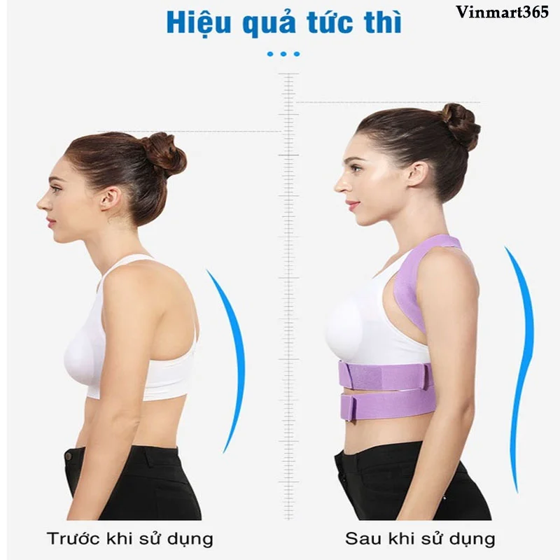 Đai Chống Gù Lưng Định Hình HG64 Cao Cấp