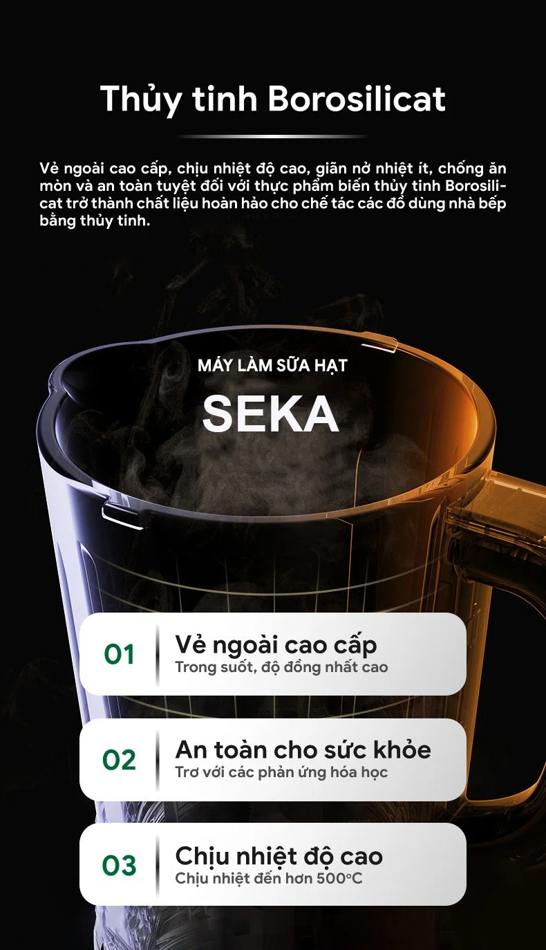 Máy làm sữa hạt seka e300