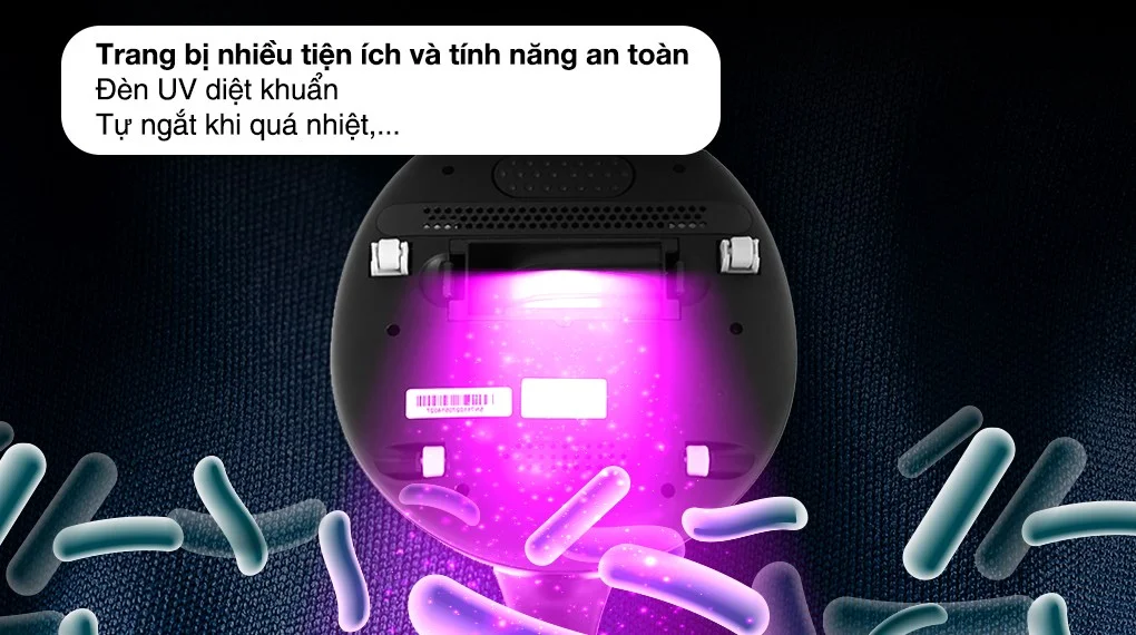 hút bụi diệt khuẩn