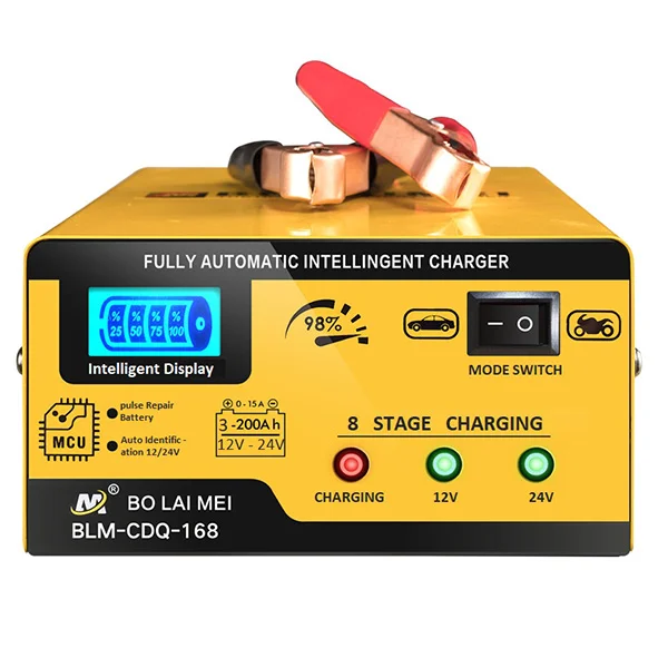 Sạc Bình Ắc Quy Bolaimei 12V - 24 200Ah Chính Hãng Nhật Bản