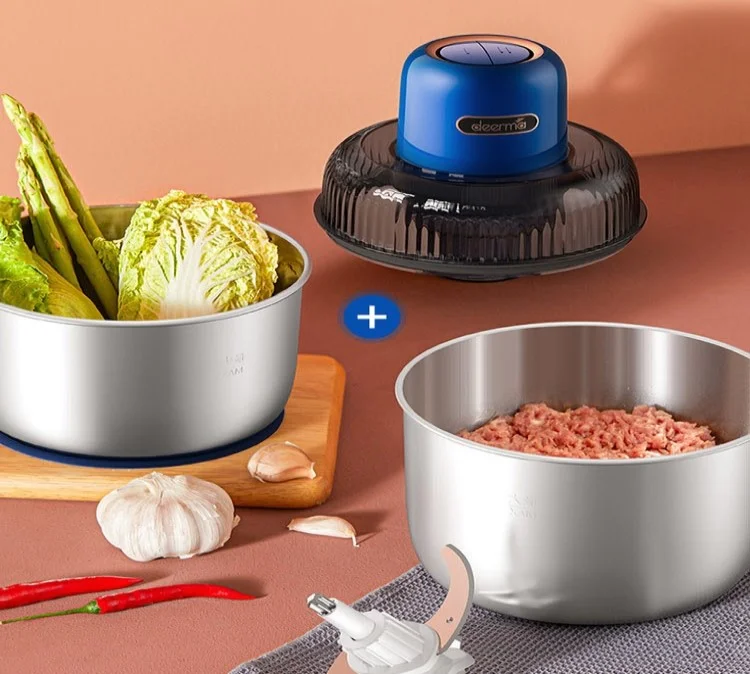 máy xay thịt deerma jr02