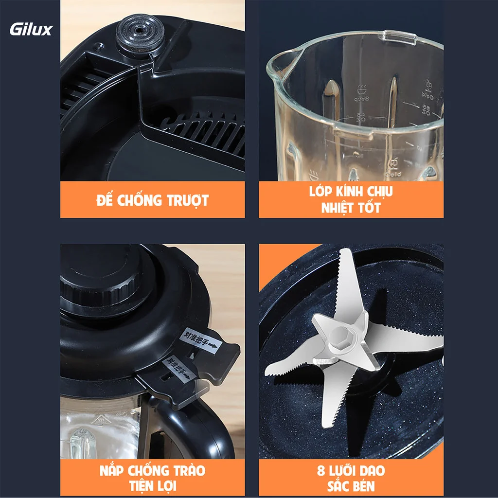 Máy làm sữa hạt Gilux GLP18 