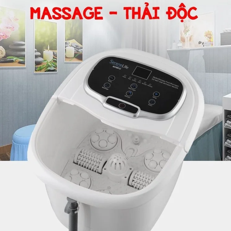 Bồn ngâm chân massage SereneLife SL12