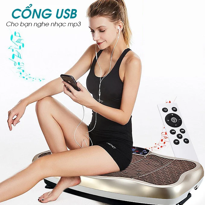 Máy rung lắc Fuki giảm mỡ toàn thân