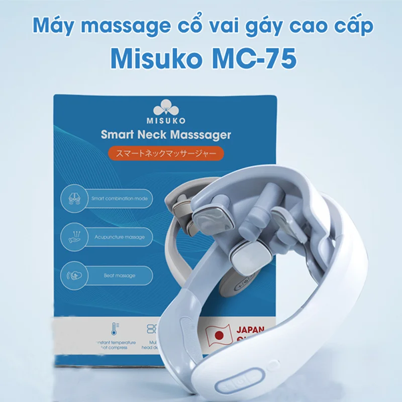 Máy Massage Cổ Vai Gáy Misuko MC-75 Cao Cấp