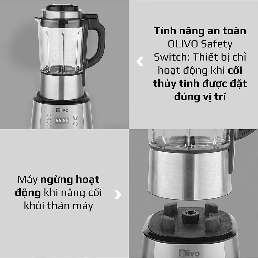 Máy làm sữa hạt Olivo X20 Plus