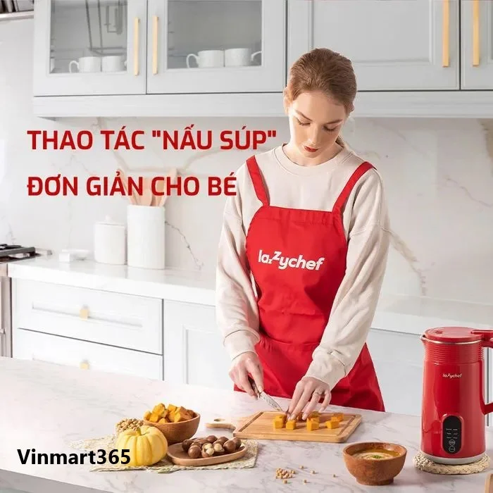 Máy làm sữa hạt Lazychef chính hãng