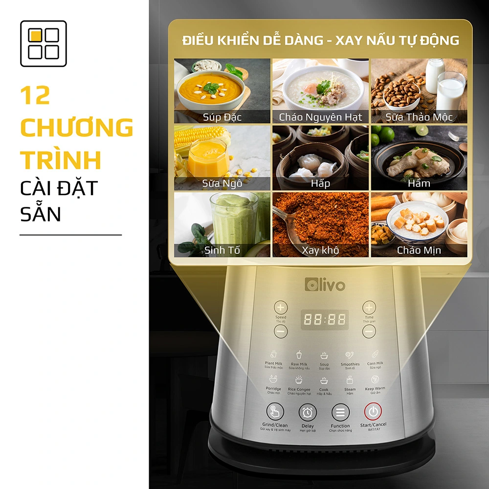 Máy làm sữa hạt Olivo X20 Plus