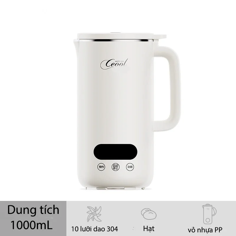 Máy Làm Sữa Hạt Ceool Đa Năng Chính Hãng