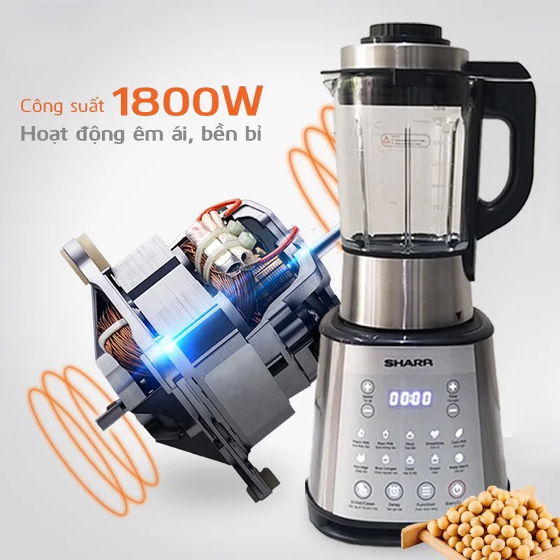 Máy làm sữa hạt Sharp KS-168
