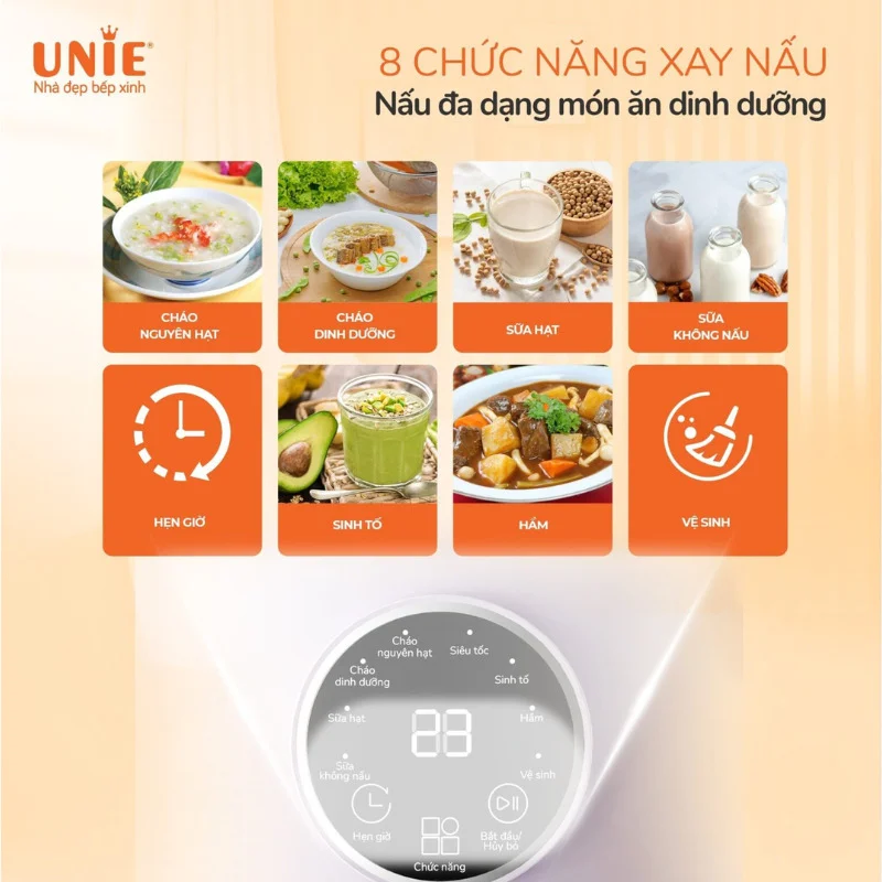 Máy làm sữa hạt Unie UMB10