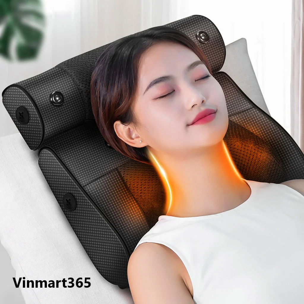 Gối massage Nintaus 20 bi hồng ngoại