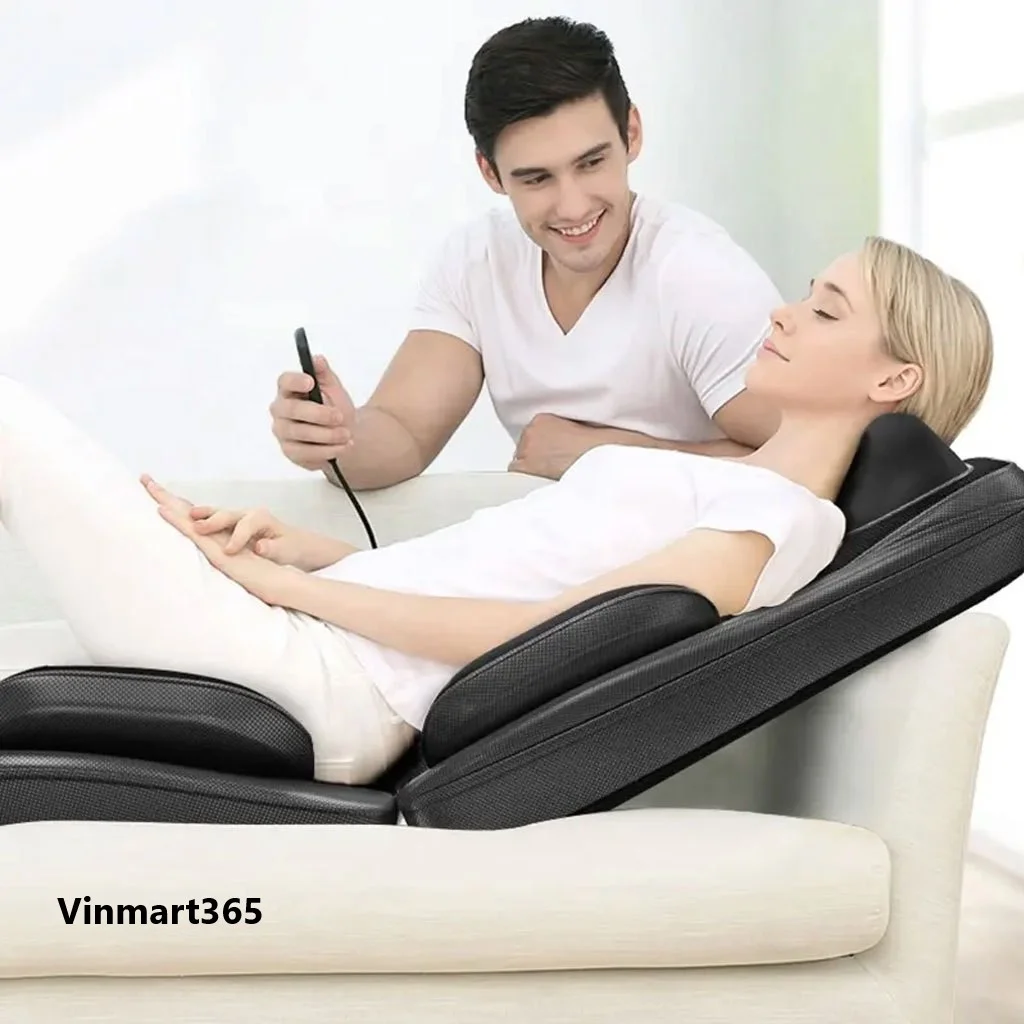 Đệm ghế massage lưng cổ KingTech KC-700