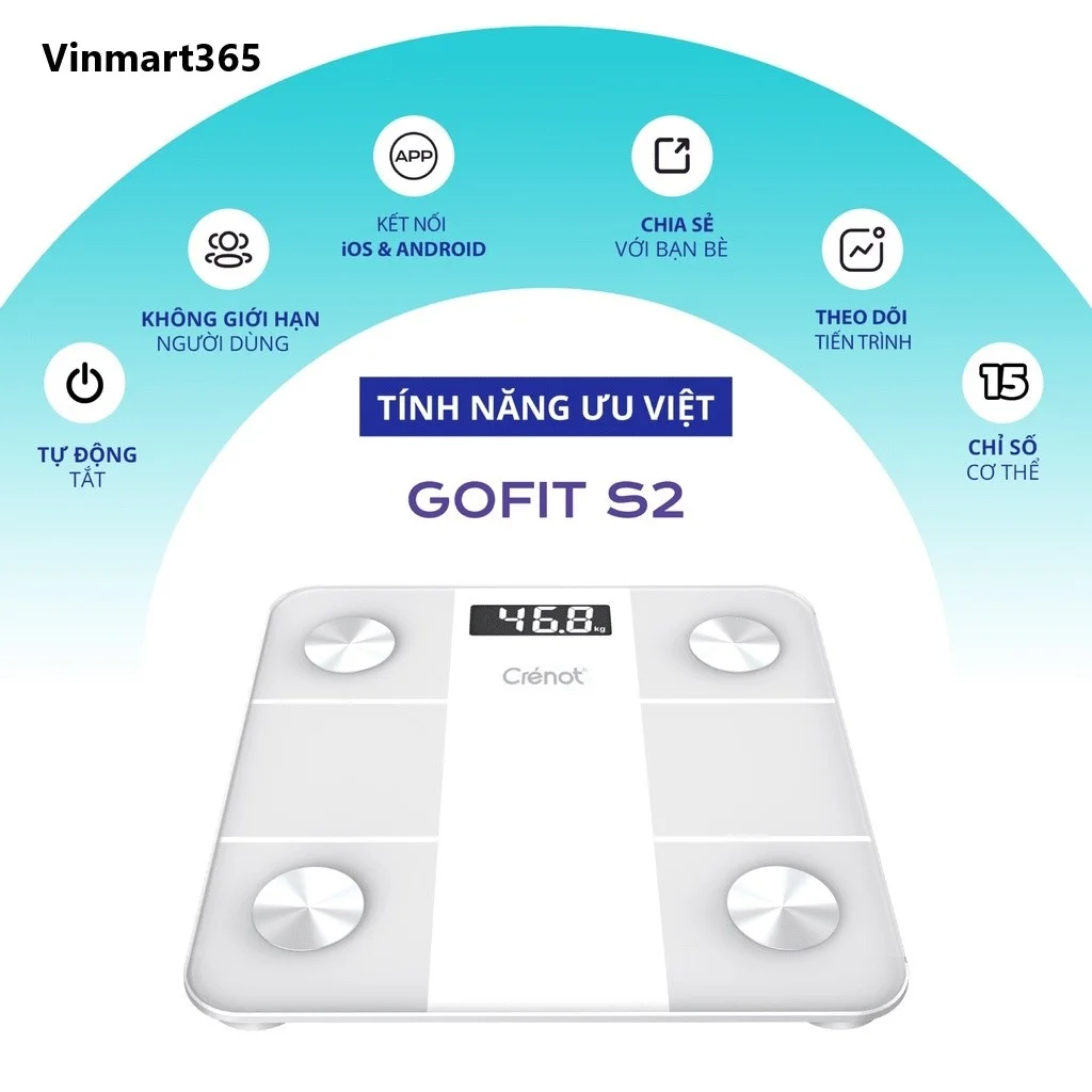 Cân điện tử Crenot Gofit S2