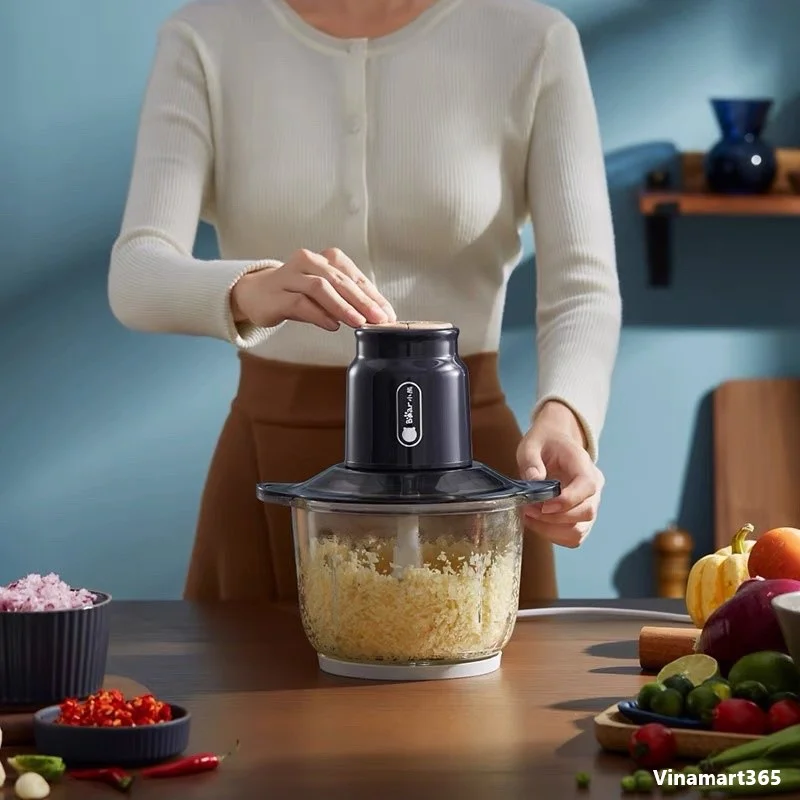 Máy xay thịt Bear QSJ-D03P3 đa năng