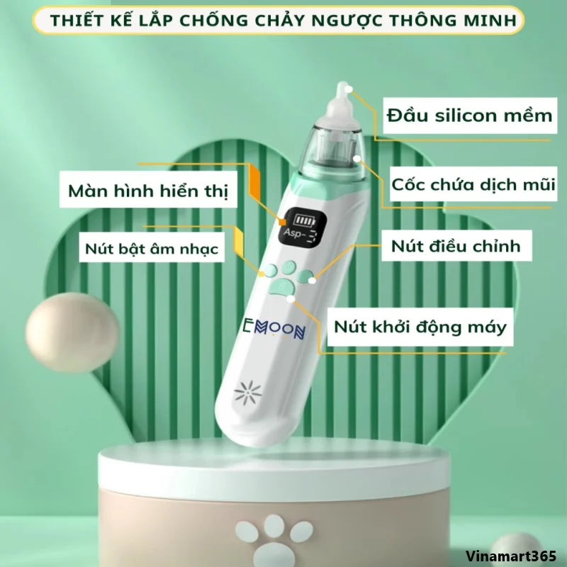 Máy hút mũi cho bé EMOON điện tử