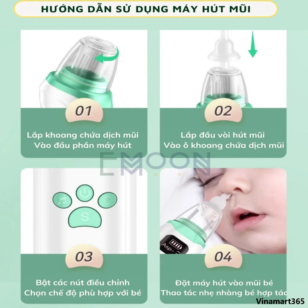 Máy hút mũi cho bé 