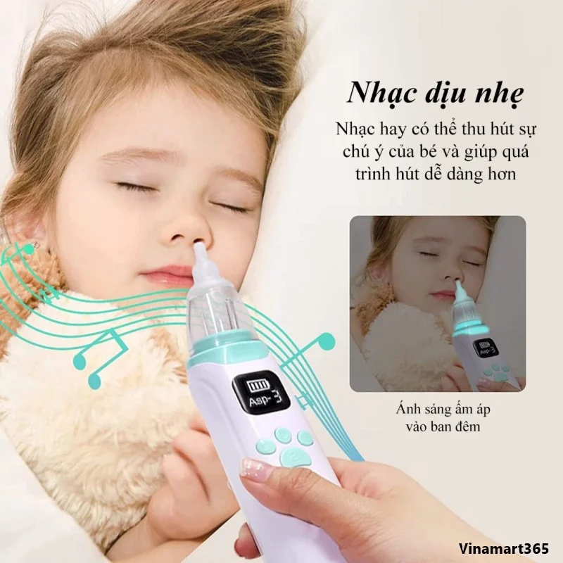 Máy hút mũi cho bé EMOON điện tử