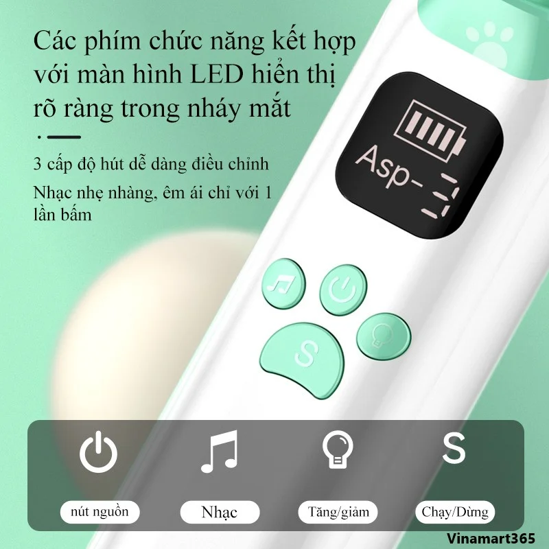 Máy hút mũi cho bé EMOON điện tử