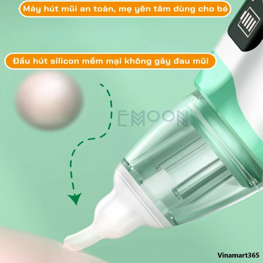 Máy hút mũi cho bé EMOON điện tử