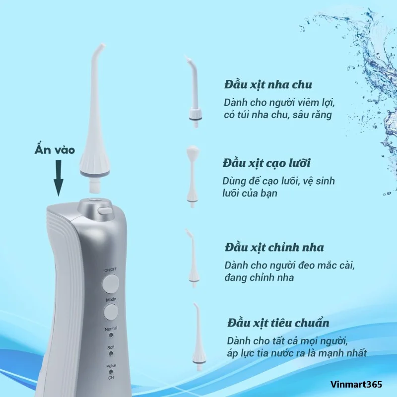 Máy tăm nước cầm tay