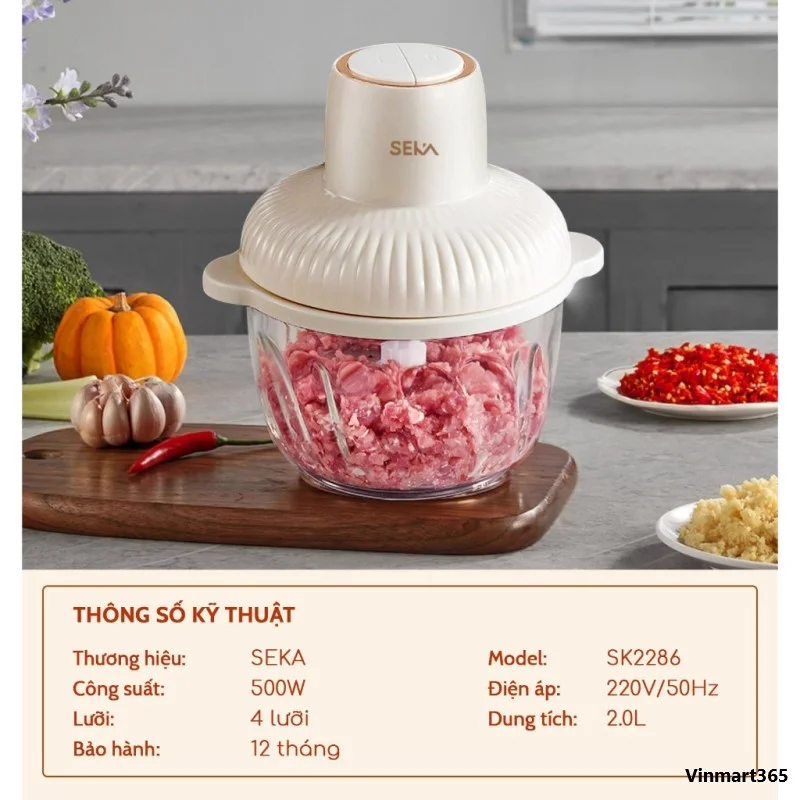 Máy xay thịt Seka SK2286 đa năng