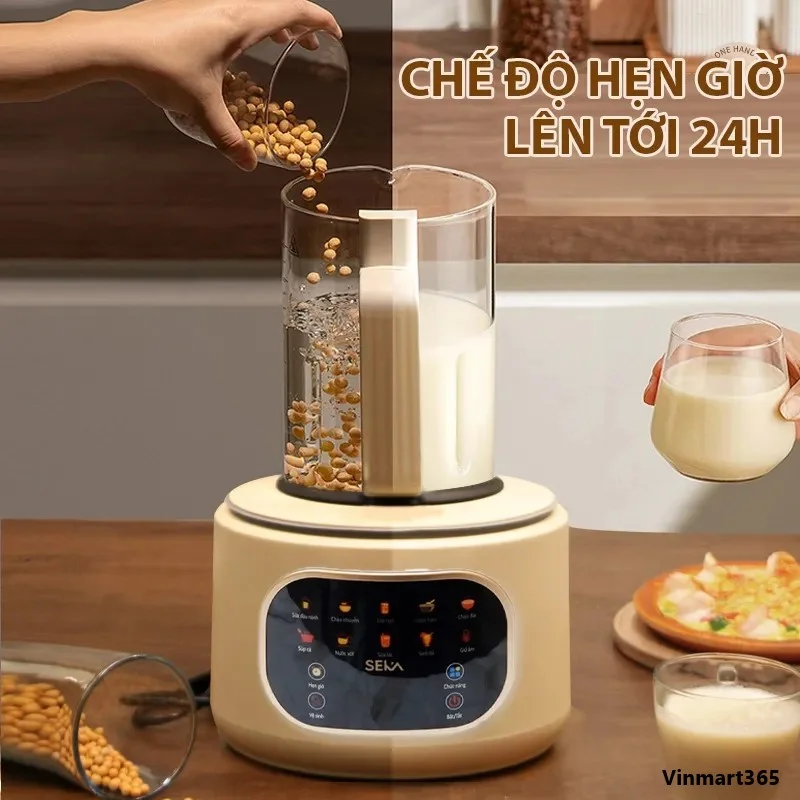 Máy làm sữa hạt SEKA E500 Nhật Bản