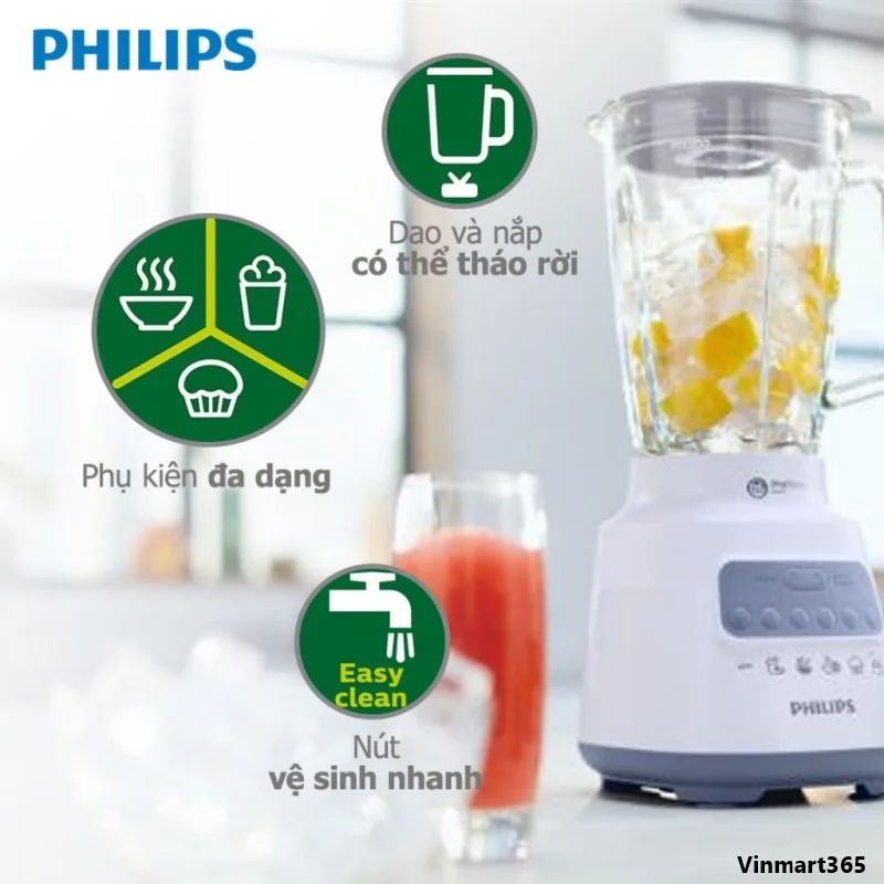 Máy xay sinh tố Philips HR2221/00