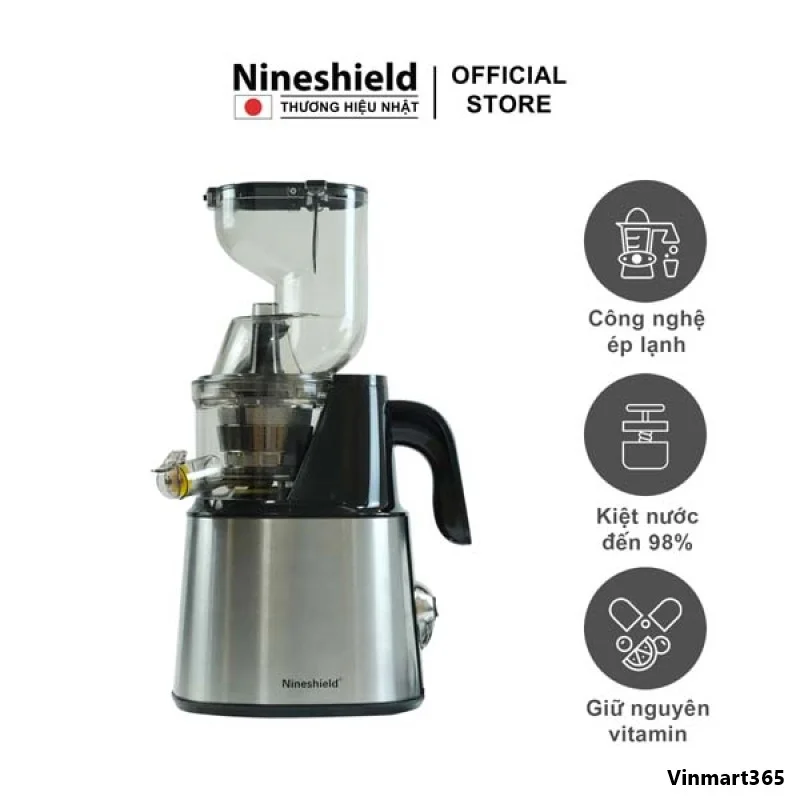 Máy Ép Chậm Nineshield KB-F10B Siêu Khỏe