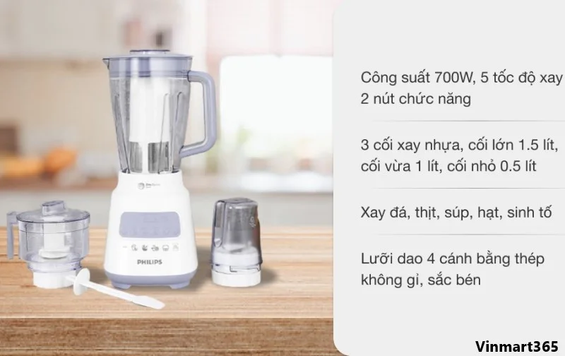Máy xay sinh tố Philips 