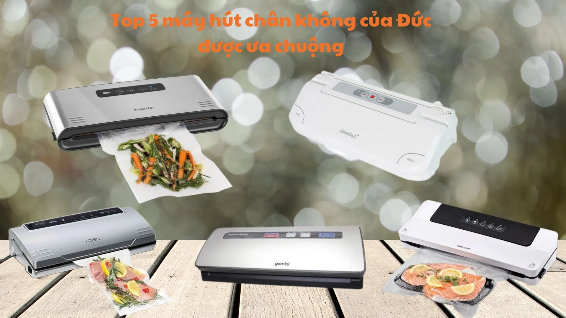 Top 5 Máy Hút Chân Không Của Đức Được Ưa Chuộng Nhất Hiện Nay