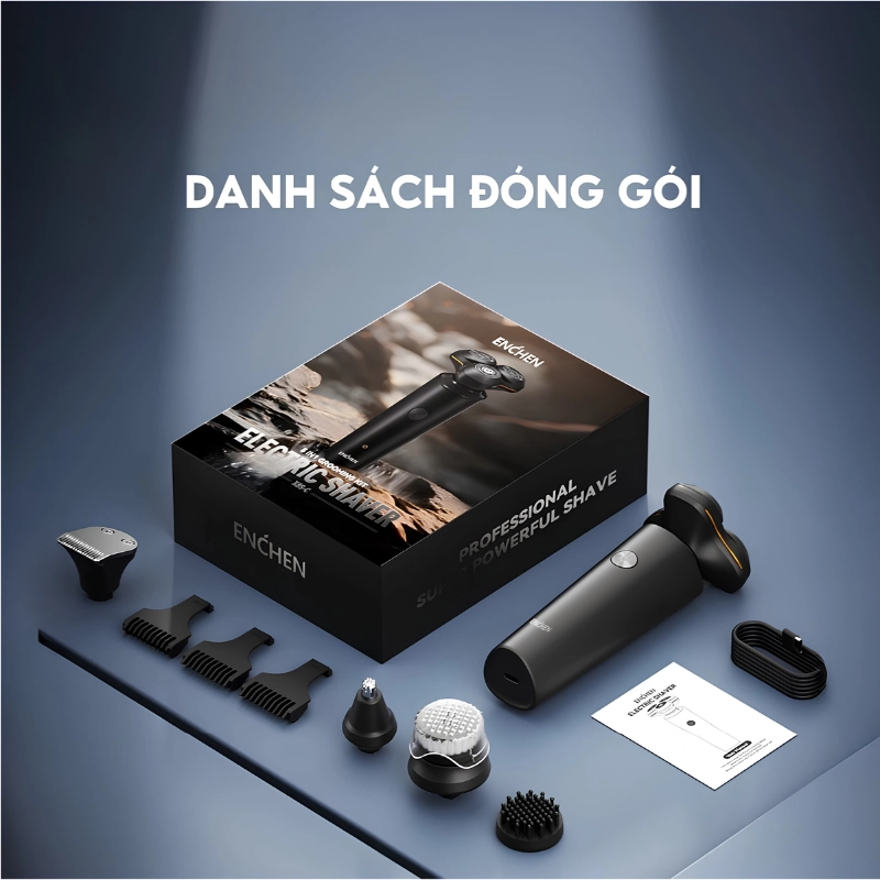 Thông Số Kỹ Thuật Của Máy Cạo Râu Đa Năng Enchen X8