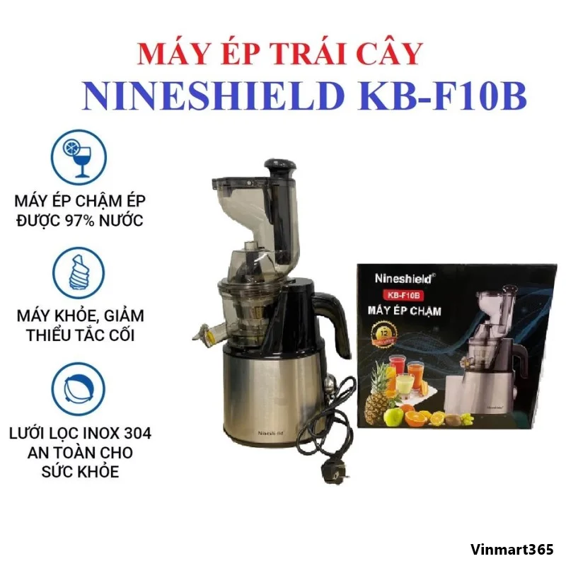 Máy ép chậm Nineshield KB-F10B