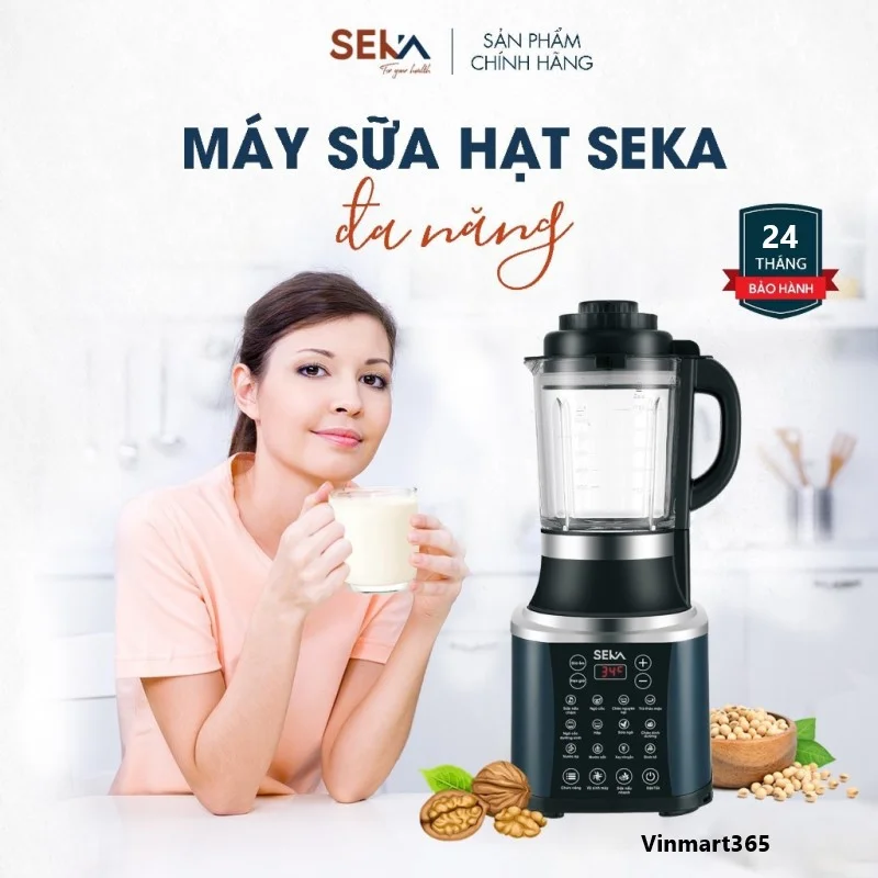 Máy Làm Sữa Hạt SEKA E400 Đa Năng
