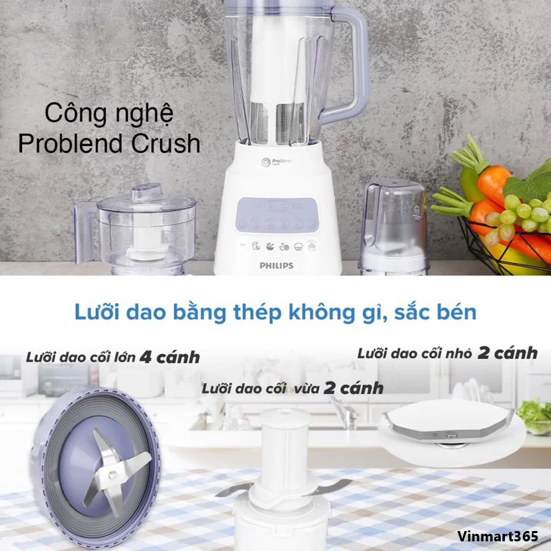 Máy xay sinh tố Philips HR2223/00