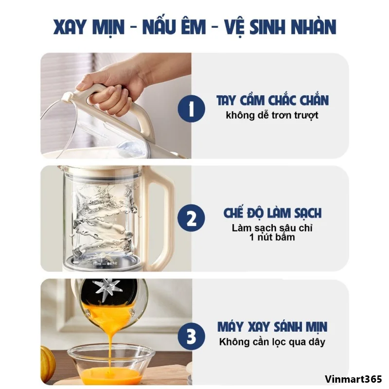 Máy làm sữa hạt Gilux GLJ16