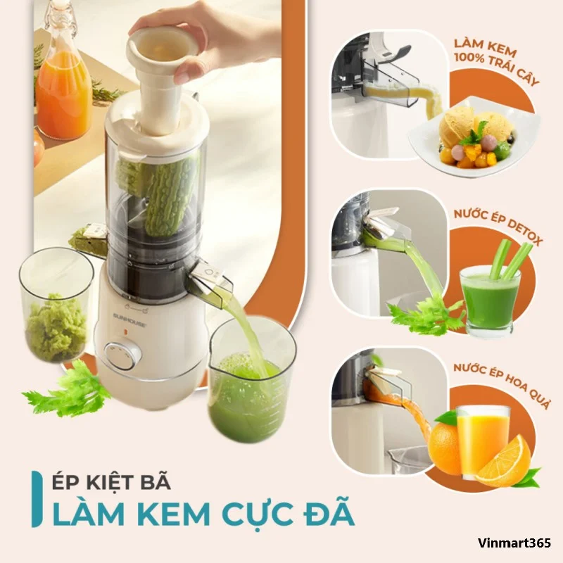 máy ép chậm trái cây