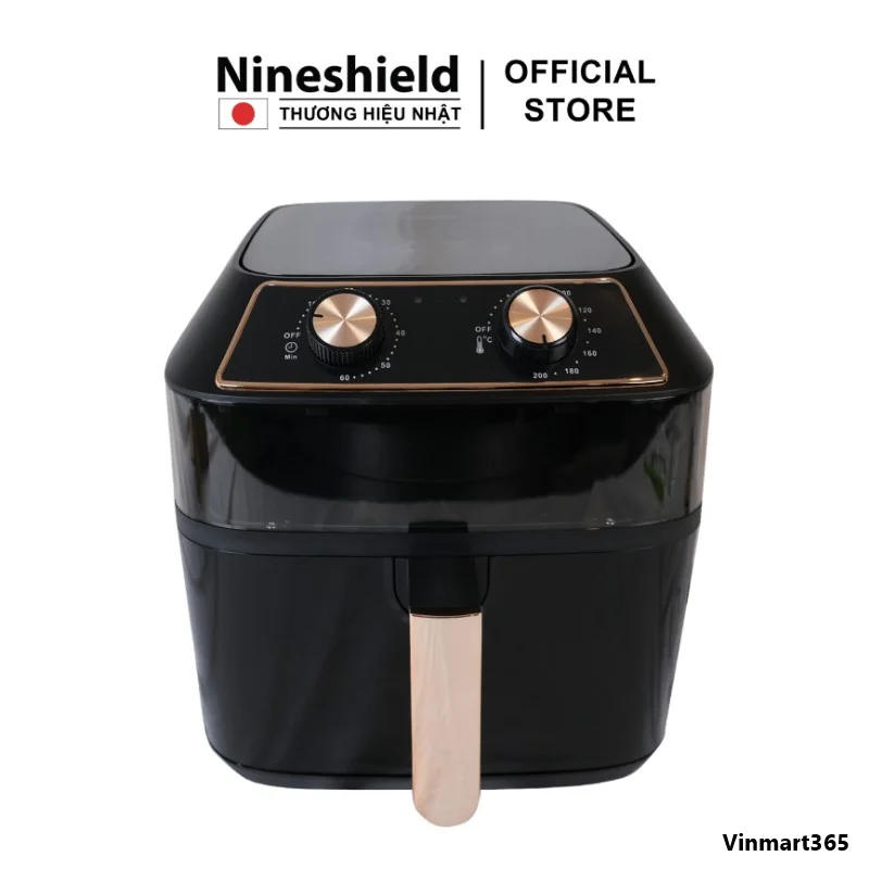 Nồi Chiên Không Dầu Nineshield KB-8001M 10L