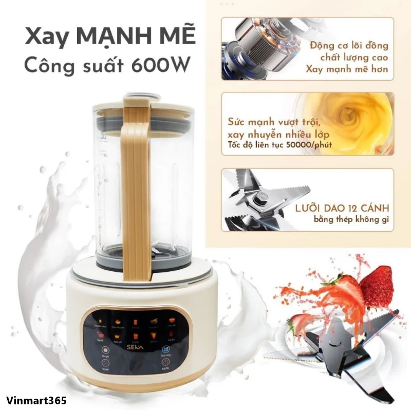 Máy làm sữa hạt SEKA E500