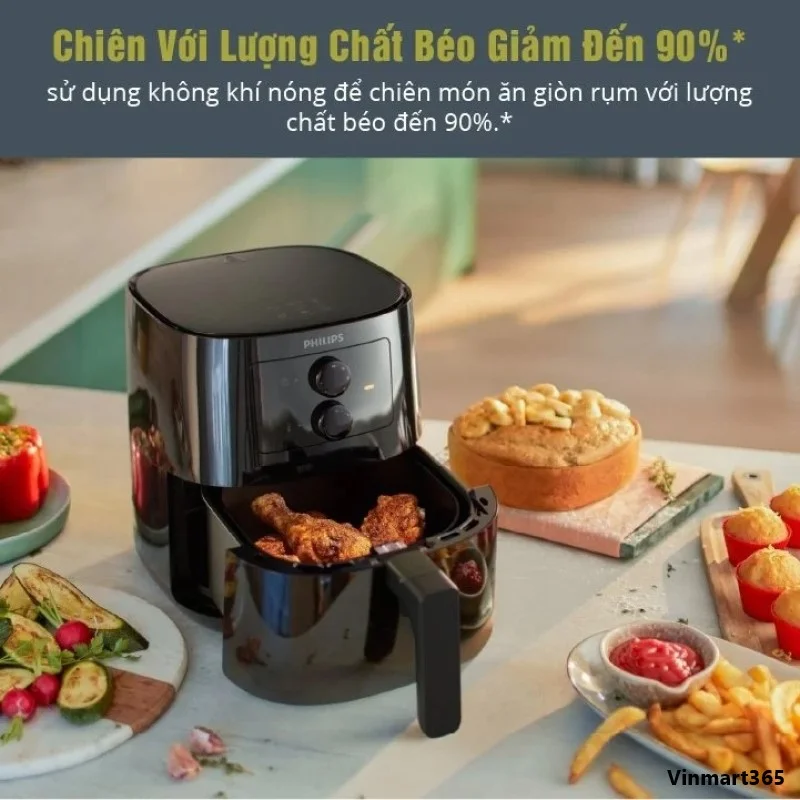 Nồi chiên không dầu Philips HD9200/90