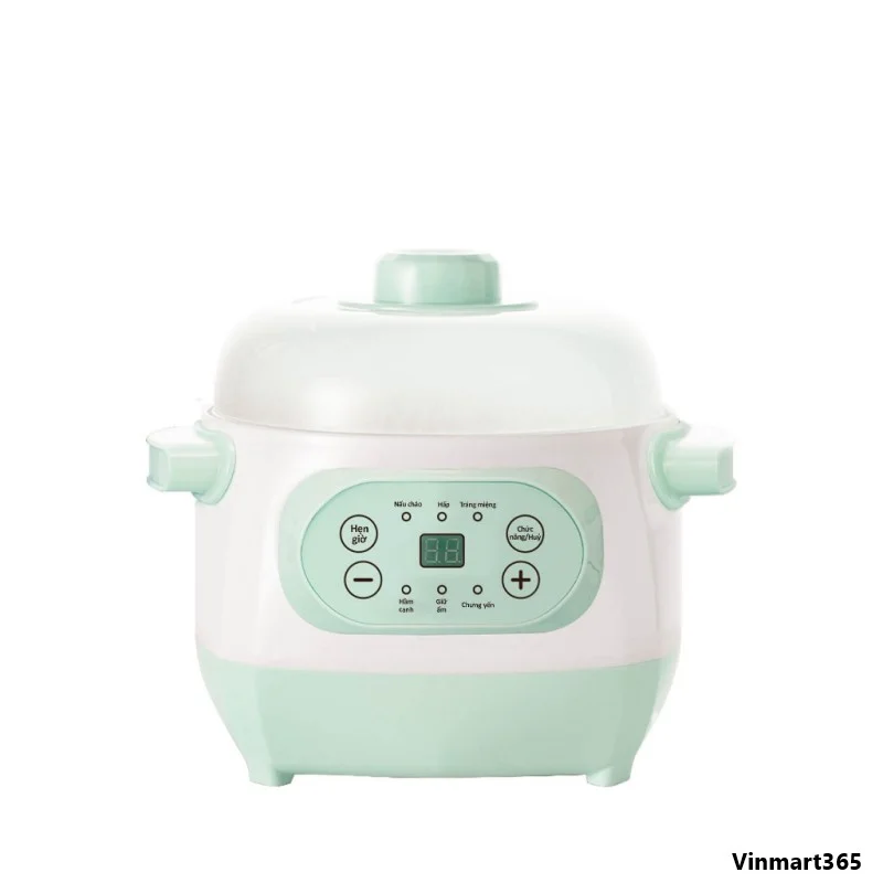 Nồi Nấu Cháo Chậm Gilux 1L - 6 Chức Năng