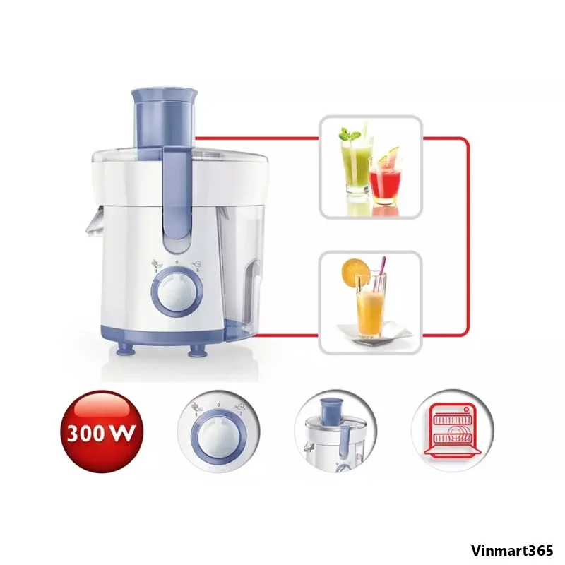 Máy ép trái cây Philips HR1811
